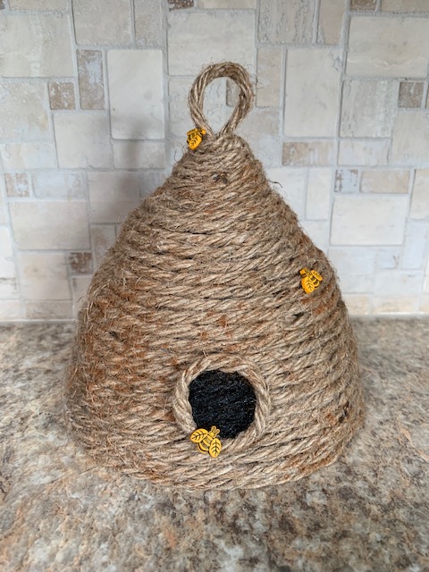 Diy Bee Skep Tutorial The Country Touch
